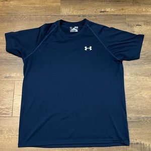 Under Armour - Short Sleeve Training T-Shirt - Medium - Navy